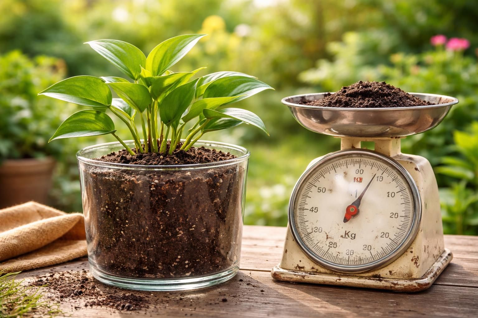 1 litre de terreau en kg : Comment cela influence la santé de vos plantes ?