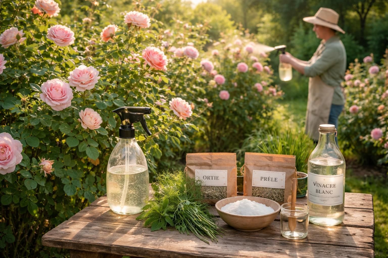 Améliorez la santé de vos rosiers grâce à ces remèdes de grand-mère avec la maladie des rosiers