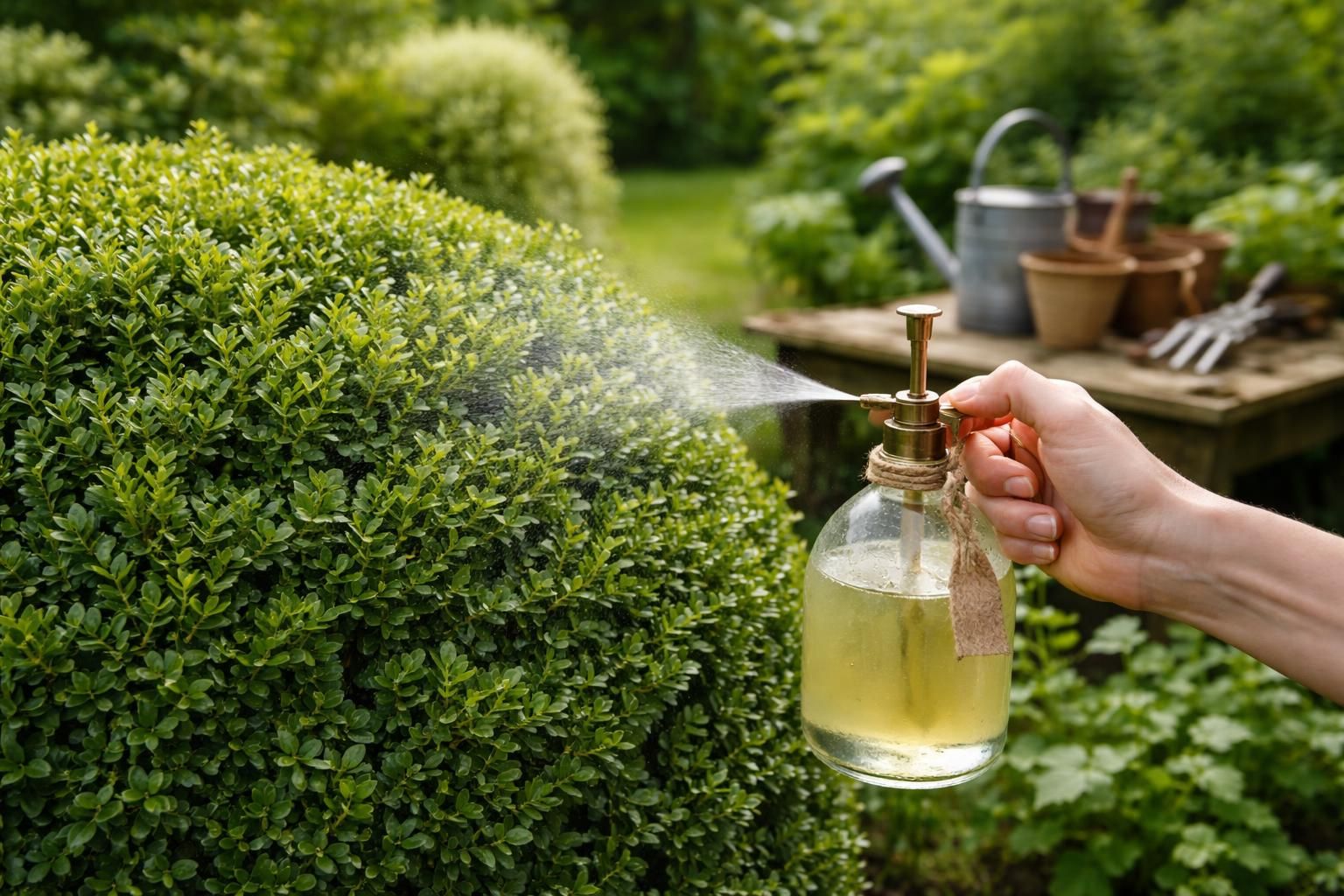 Combattre la pyrale du buis et traitement de grand-mère pour un jardin sain