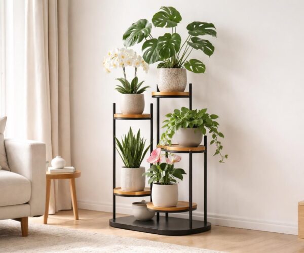 Comment agencer vos fleurs avec un porte plante d&rsquo;intérieur design élégant