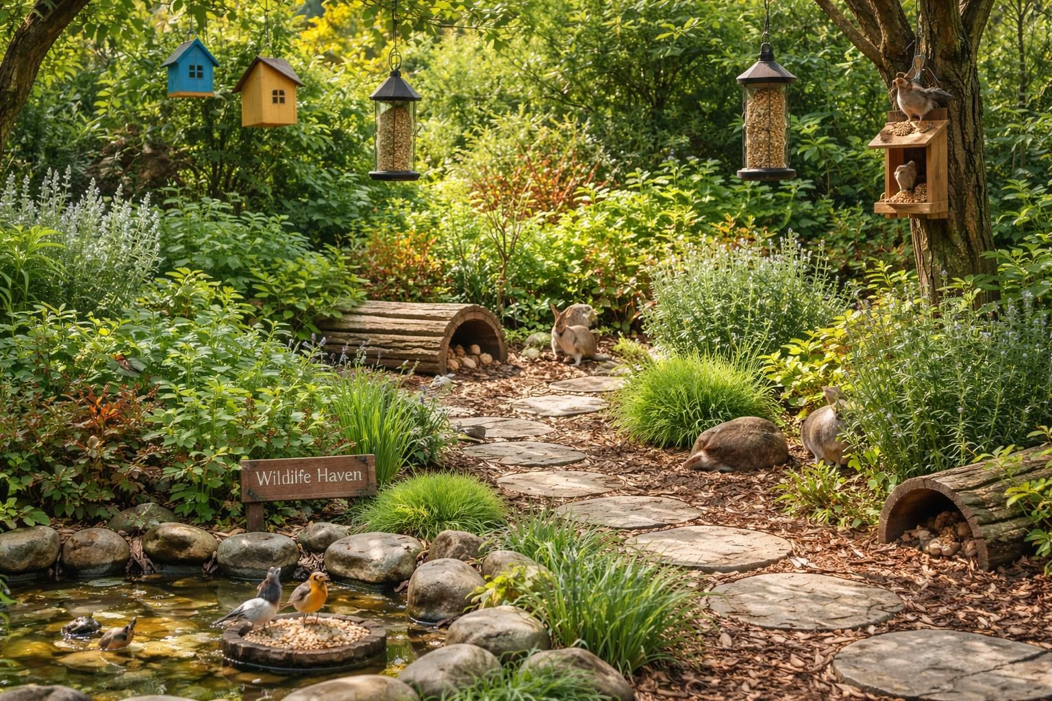 Comment faire fuir les chats de mon jardin en créant un espace convivial pour les autres animaux