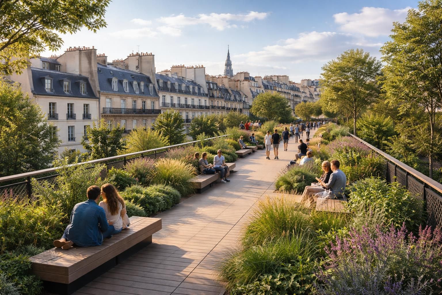Comment le highline park à Paris redéfinit l&rsquo;expérience urbaine