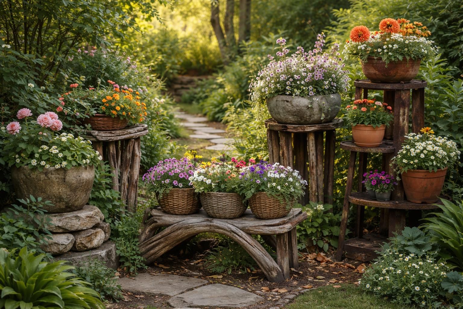 Des astuces pour harmoniser votre porte pot de fleur extérieur avec votre jardin