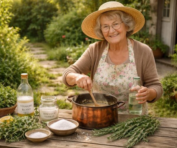 Explorez une recette de grand-mère pour tuer les mauvaises herbes tenaces