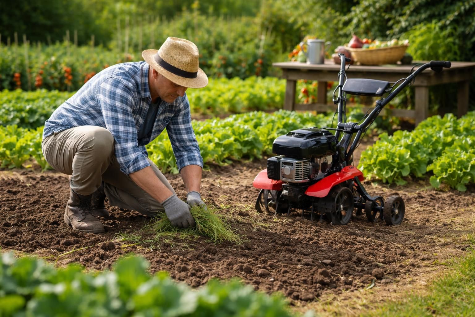 Faut-il désherber avant de passer le motoculteur : une étape incontournable du jardinage