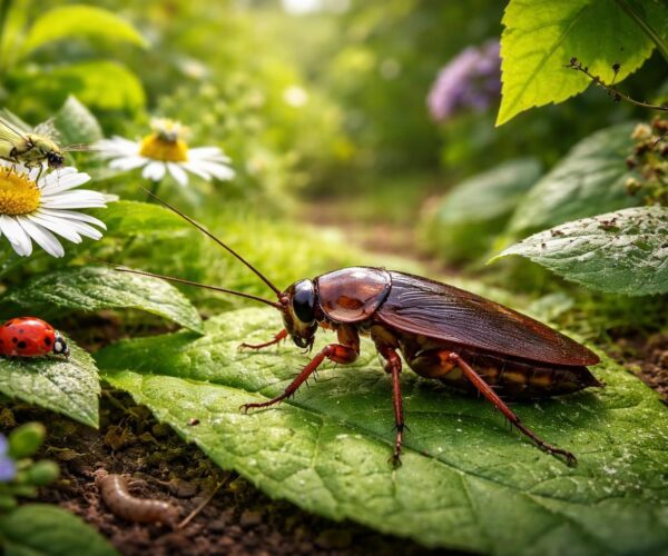 Le danger du cafard dans des jardins : Mythes et réalités