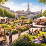 Les événements culturels à ne pas manquer dans le jardin du Mont des Arts