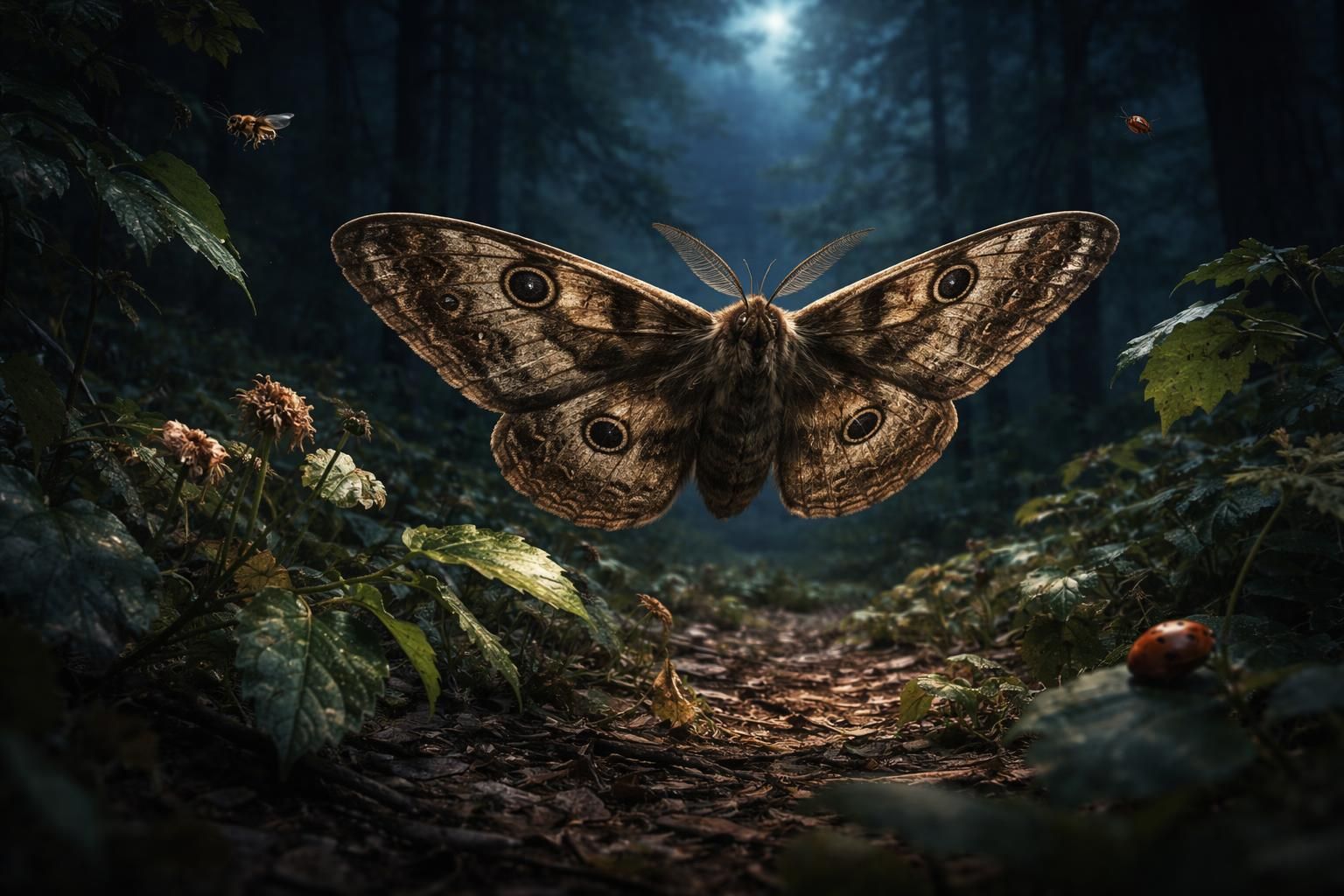 Les impacts méconnus du papillon de nuit est dangereux sur l&rsquo;environnement
