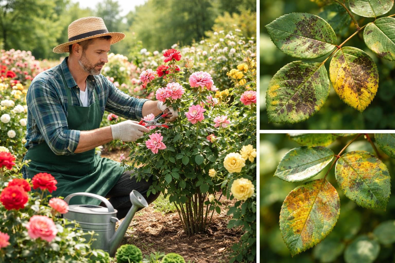 Les rosiers : entretien, maladies courantes et floraison