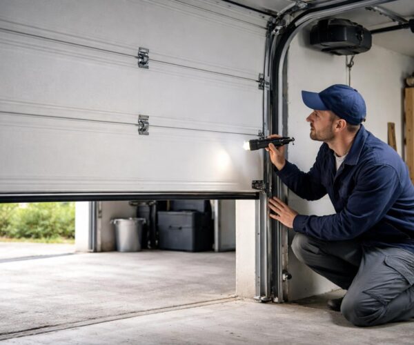 Ma porte de garage ne s&rsquo;ouvre pas complètement : vérifier le mécanisme