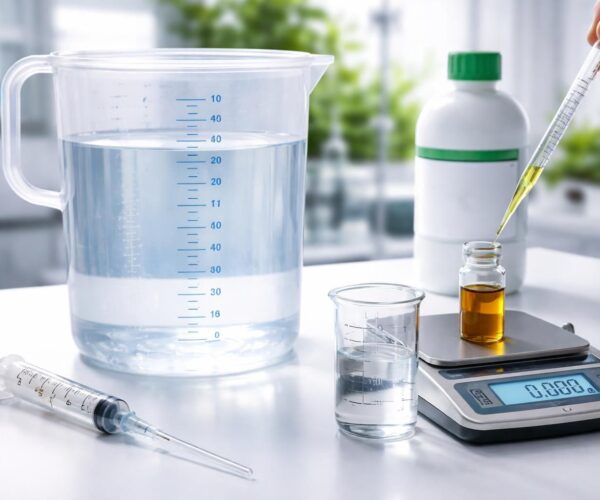 Meilleur équipement pour un dosage du glyphosate pour 10 l d&rsquo;eau précis