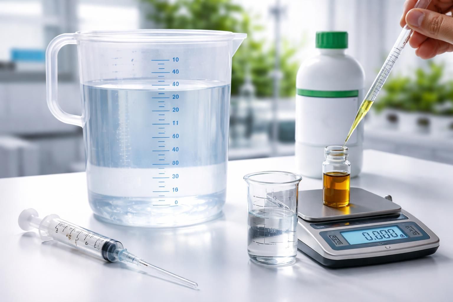 Meilleur équipement pour un dosage du glyphosate pour 10 l d&rsquo;eau précis