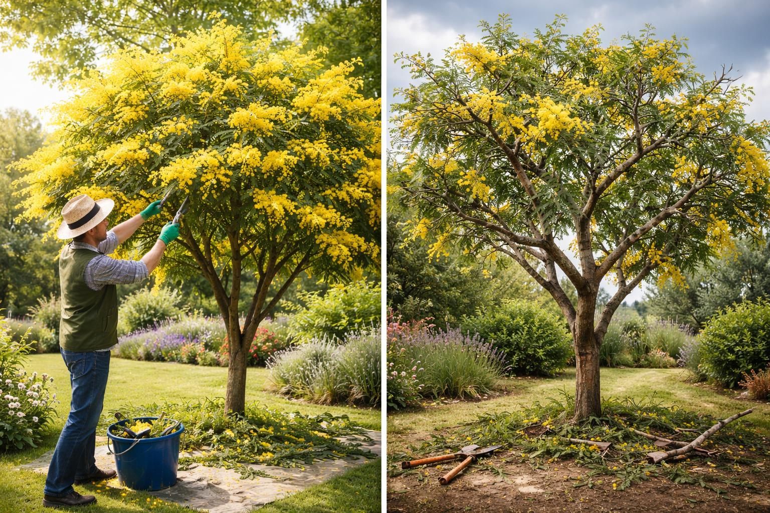 Quand et comment tailler un mimosa : erreurs à éviter absolument