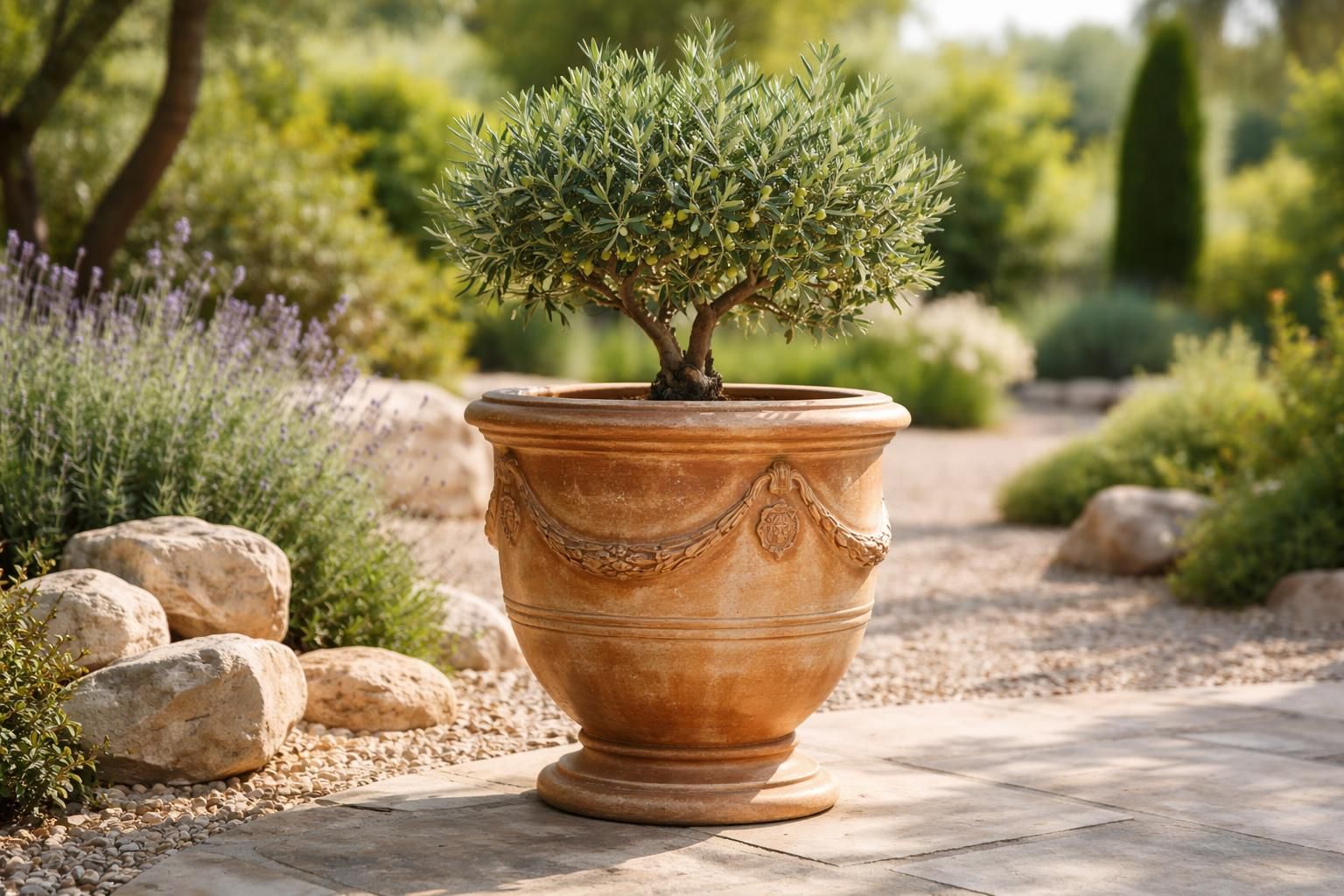 Quelle plante mettre dans une poterie d&rsquo;Anduze pour un entretien facile ?
