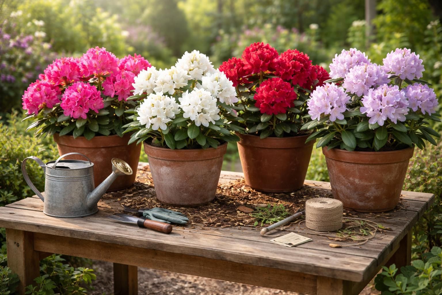 Rhododendron en pot : choix des variétés et conseils de culture