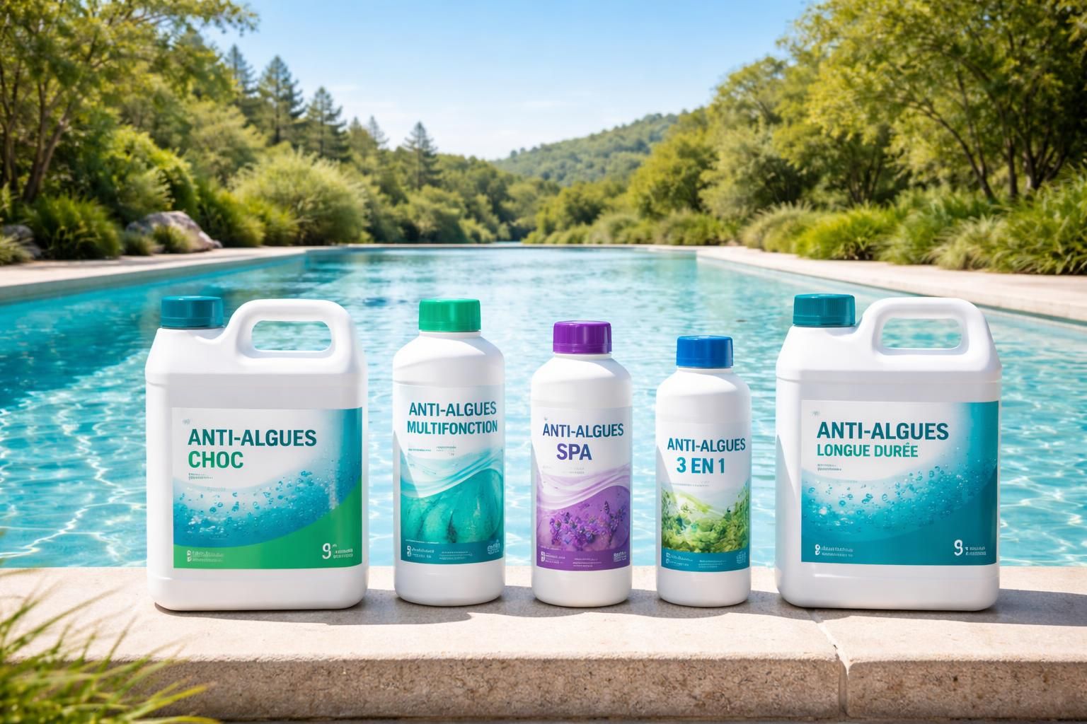 Top 5 des anti-algues pour une piscine au sel à essayer cette saison