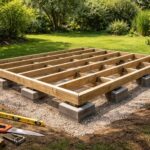 Trouvez la meilleure méthode pour plancher un abri de jardin sur parpaing