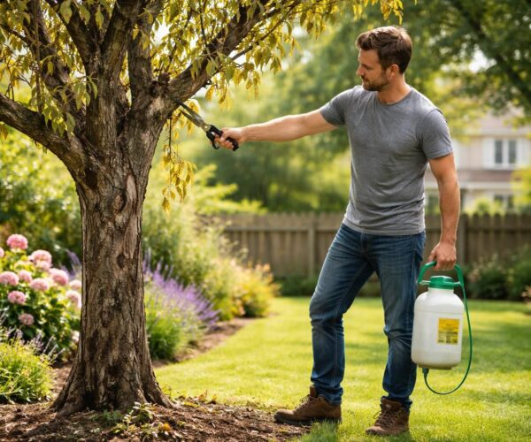 Un récit personnel sur comment faire crever un arbre gênant dans mon jardin