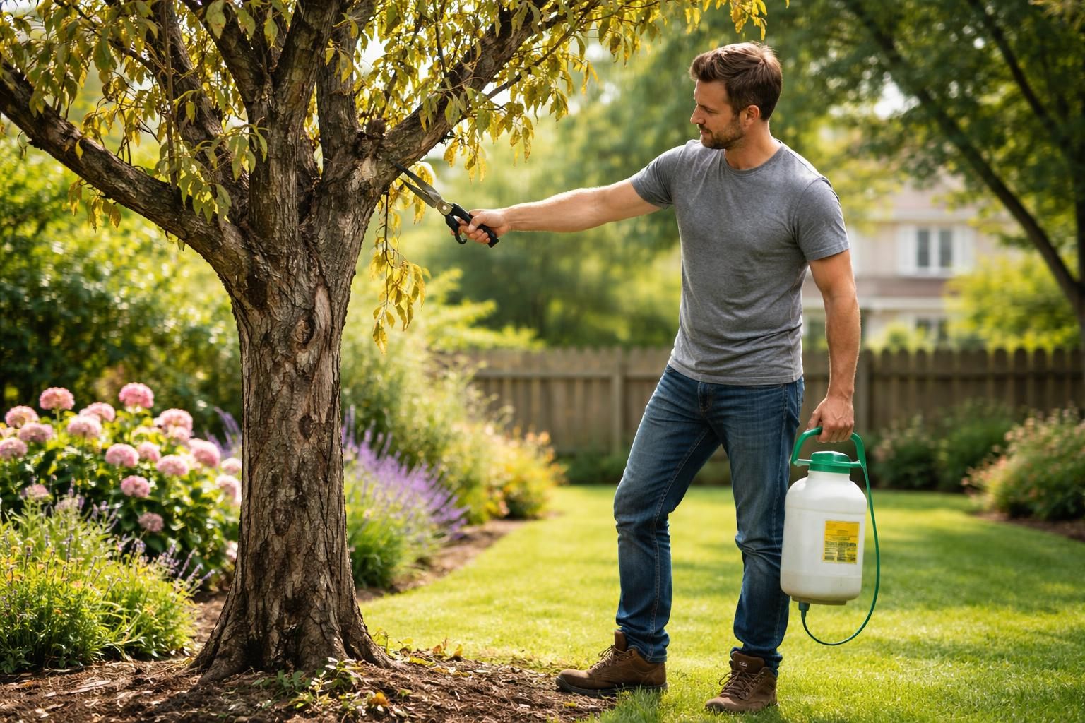 Un récit personnel sur comment faire crever un arbre gênant dans mon jardin