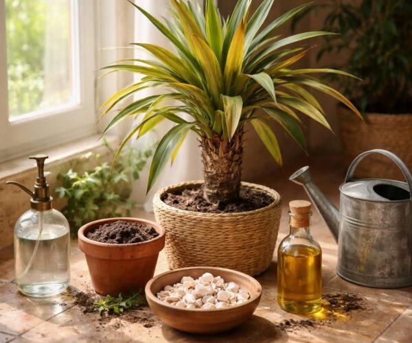 Comment traiter le jaunissement des feuilles du Yucca avec des solutions naturelles ?