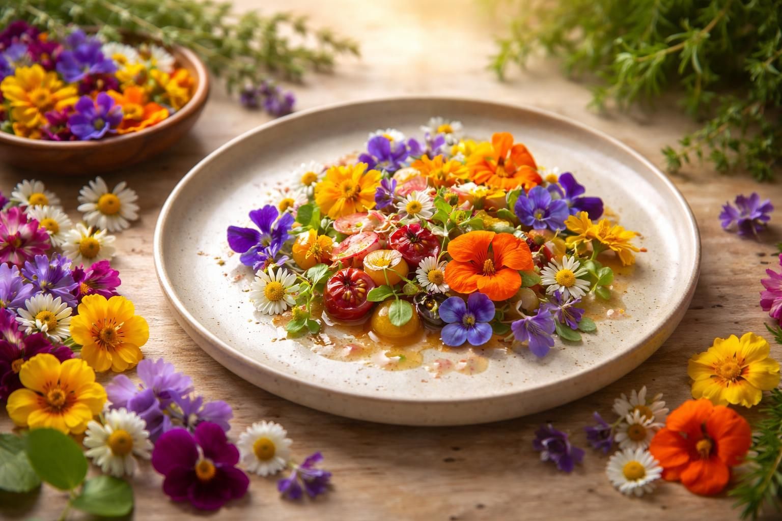 Des noms des fleurs comestibles : embellissez vos plats avec authenticité