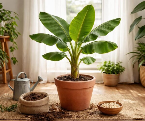 Écologique et simple : comment faire pousser un bananier sans graine chez soi