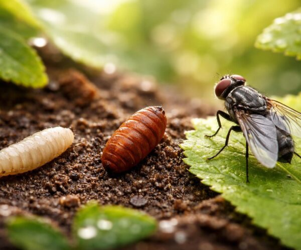 En combien de temps un asticot devient une mouche : les secrets révélés d&rsquo;une métamorphose