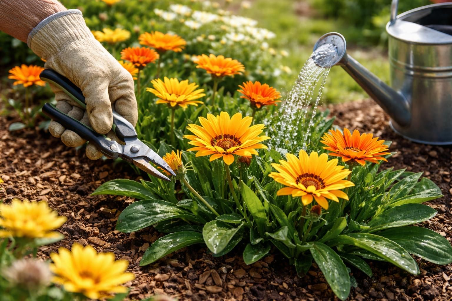 Gazania vivace : comment le garder d’une année sur l’autre