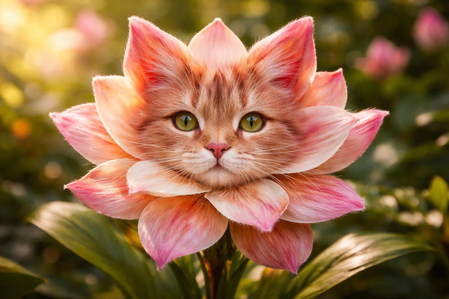La fleur en forme de tête de chat : une inspiration pour les artistes