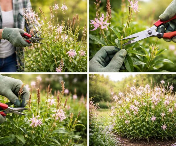 Les différentes méthodes de taille du gaura expliquées