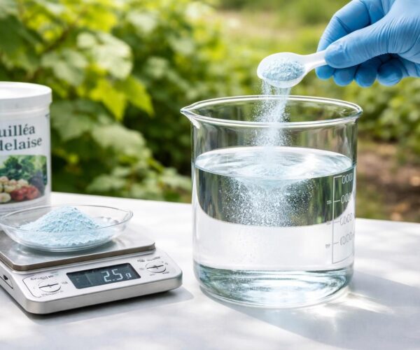 Les meilleures pratiques de dosage de la bouillie bordelaise pour 1 litre