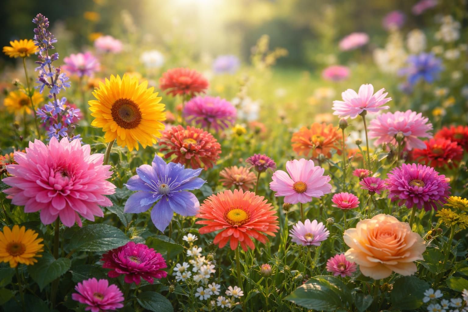 Partagez la beauté de la nature grâce à notre liste du nom de fleur avec photo