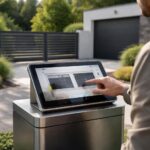 Poste de commande “extérieur” : piloter portail et garage avec tablette Windows