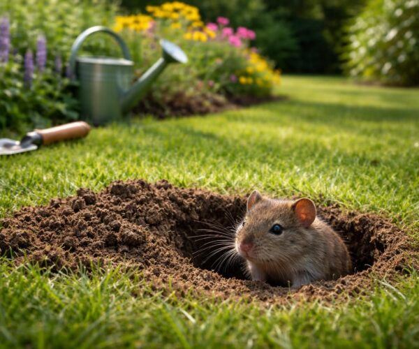 Quel animal fait un trou dans la pelouse : les solutions pour votre jardin