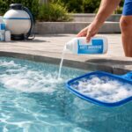 Solutions pour mousse après traitement de piscine au chlore choc