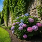 À quelle distance d&rsquo;un mur planter un hortensia pour favoriser leur croissance ?