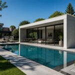 Comment un pool house moderne en béton peut valoriser votre propriété