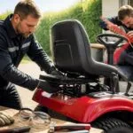 Enlever la sécurité du siège du tracteur de la tondeuse MTD : les erreurs à éviter