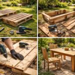 Table de jardin en palette : fabrication pas à pas