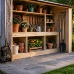 Transformez le bas d&rsquo;un abri de jardin pourri en un espace fonctionnel