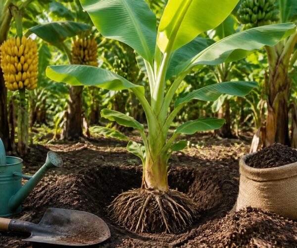 Un guide pour planter un bananier avec banane facilement